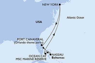 carte Caraïbes et Antilles, 8 jours