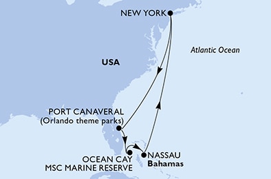 carte Caraïbes et Antilles, 8 jours