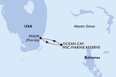 carte Caraïbes et Antilles, 3 jours